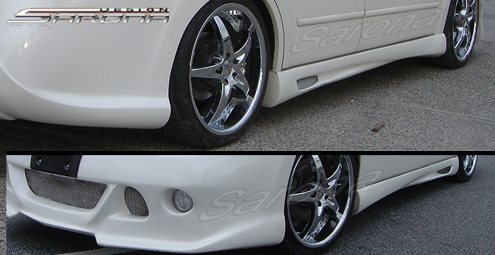 Custom Nissan Maxima Side Skirts  Sedan (2004 - 2008) - $475.00 (Part #NS-002-SS)